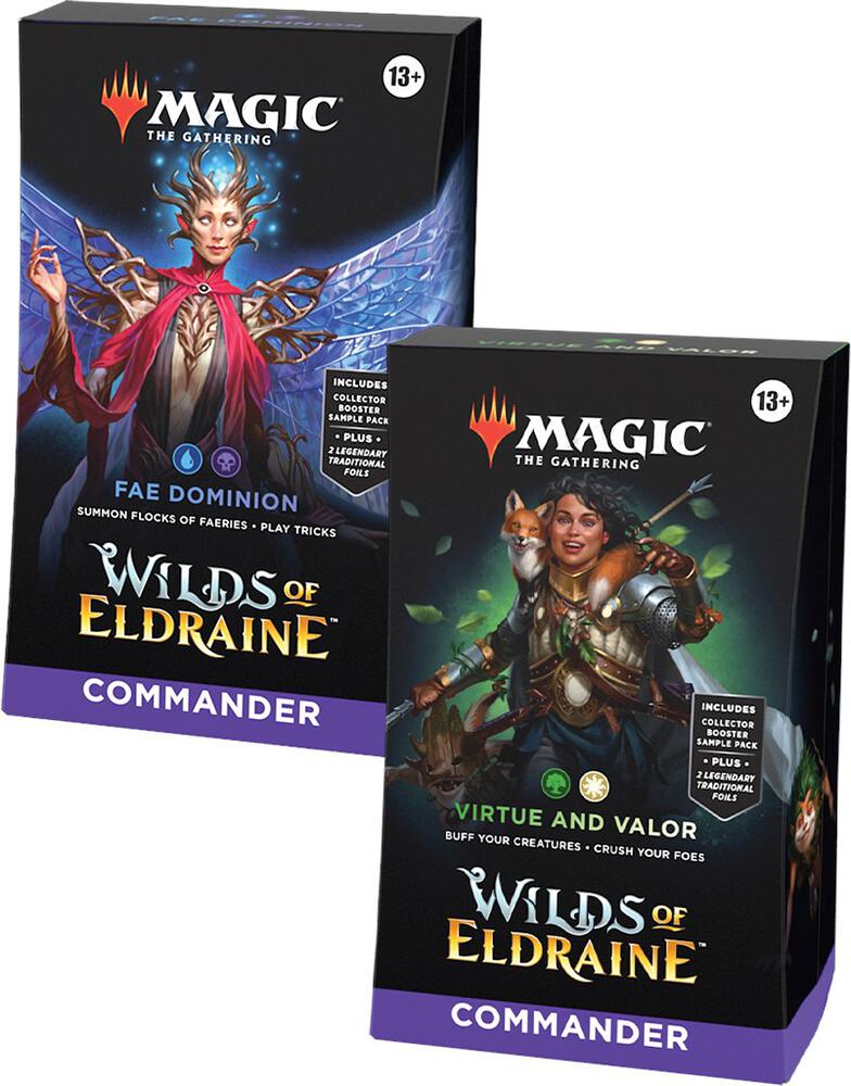 Wilds of Eldraine Commander Decks Set of 2