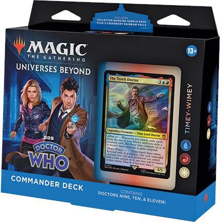 Universes Beyond Doctor Who Timey Wimey Commander Deck