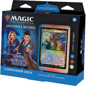Universes Beyond Doctor Who Timey Wimey Commander Deck