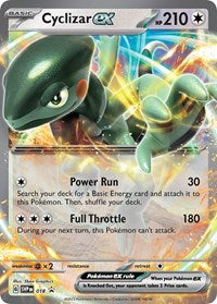 Cyclizar ex - 018 (018) [SV Scarlet and Violet Promo Cards]