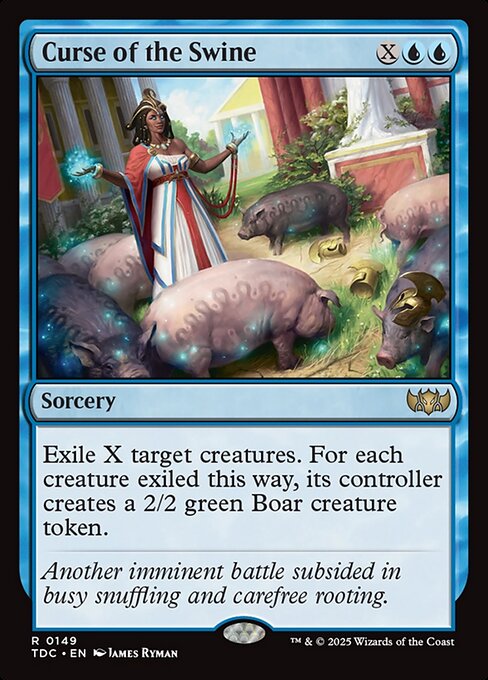 Curse of the Swine (149) [Tarkir: Dragonstorm Commander]