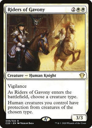 Riders of Gavony (98) [Commander 2020]