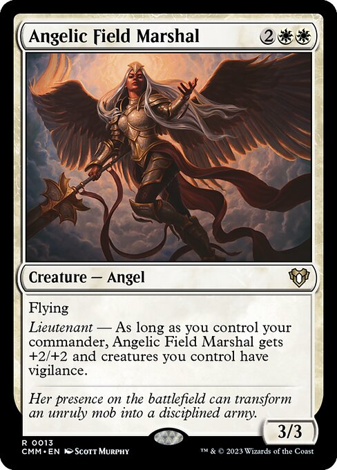 Angelic Field Marshal (13) [Commander Masters]