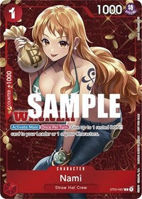 Nami (Tournament Pack Vol. 3) [Winner] (ST01-007) [One Piece Promotion Cards]