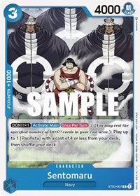 Sentomaru (Tournament Pack Vol. 3) [Participant] (ST03-007) [One Piece Promotion Cards]