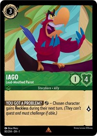 Iago - Loud-Mouthed Parrot (80/204) [The First Chapter]