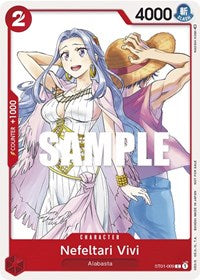 Nefeltari Vivi (OP-03 Pre-Release Tournament) [Participant] (ST01-009) [One Piece Promotion Cards]