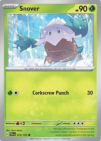 Snover (010/193) [SV02 Paldea Evolved]