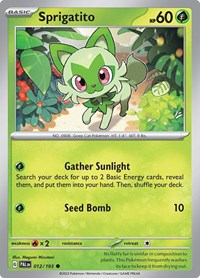 Sprigatito - 012/193 (012/193) [SV02 Paldea Evolved]