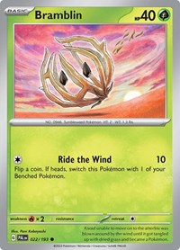 Bramblin - 022/193 (022/193) [SV02 Paldea Evolved]