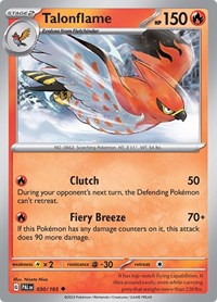 Talonflame (030/193) [SV02 Paldea Evolved]