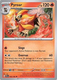Pyroar - 032/193 (032/193) [SV02 Paldea Evolved]