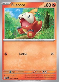 Fuecoco - 034/193 (034/193) [SV02 Paldea Evolved]