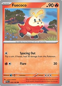 Fuecoco - 035/193 (035/193) [SV02 Paldea Evolved]
