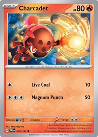 Charcadet - 039/193 (039/193) [SV02 Paldea Evolved]