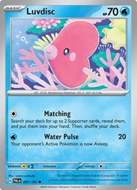 Luvdisc (047/193) [SV02 Paldea Evolved]