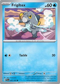 Frigibax - 057/193 (057/193) [SV02 Paldea Evolved]