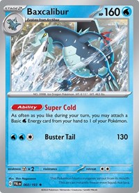 Baxcalibur - 060/193 (060/193) [SV02 Paldea Evolved]
