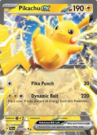 Pikachu ex (063/193) [SV02 Paldea Evolved]