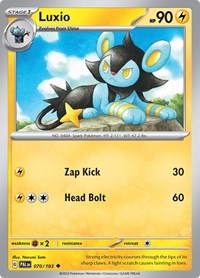 Luxio (070/193) [SV02 Paldea Evolved]