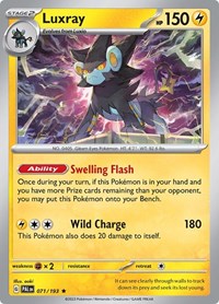 Luxray (071/193) [SV02 Paldea Evolved]
