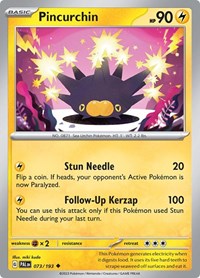 Pincurchin - 073/193 (073/193) [SV02 Paldea Evolved]