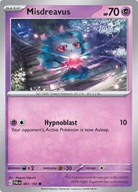 Misdreavus (087/193) [SV02 Paldea Evolved]