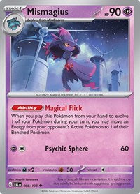 Mismagius - 088/193 (088/193) [SV02 Paldea Evolved]