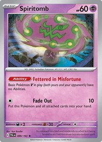 Spiritomb (089/193) [SV02 Paldea Evolved]