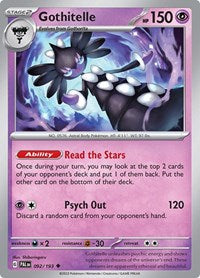 Gothitelle (092/193) [SV02 Paldea Evolved]
