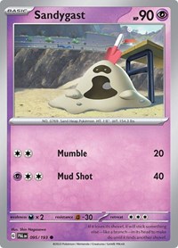 Sandygast - 095/193 (095/193) [SV02 Paldea Evolved]