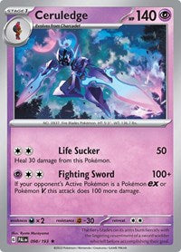 Ceruledge (098/193) [SV02 Paldea Evolved]