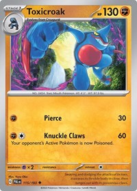 Toxicroak (115/193) [SV02 Paldea Evolved]