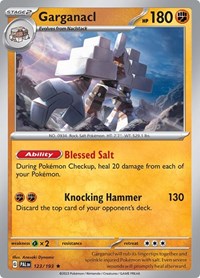 Garganacl (123/193) [SV02 Paldea Evolved]