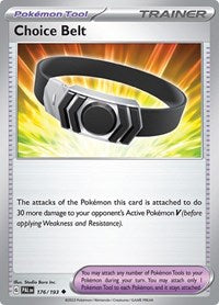 Choice Belt (176/193) [SV02 Paldea Evolved]