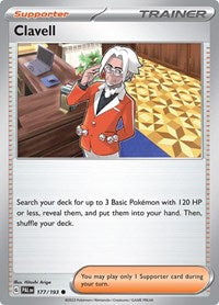 Clavell (177/193) [SV02 Paldea Evolved]