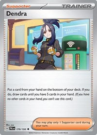 Dendra - 179/193 (179/193) [SV02 Paldea Evolved]