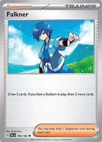Falkner - 180/193 (180/193) [SV02 Paldea Evolved]