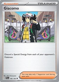 Giacomo (182/193) [SV02 Paldea Evolved]