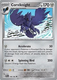Corviknight (148/193) [SV02 Paldea Evolved]
