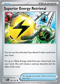 Superior Energy Retrieval - 189/193 (189/193) [SV02 Paldea Evolved]