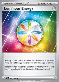 Luminous Energy (191/193) [SV02 Paldea Evolved]