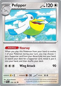 Pelipper (159/193) [SV02 Paldea Evolved]
