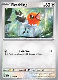 Fletchling (163/193) [SV02 Paldea Evolved]