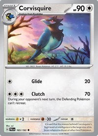 Corvisquire (165/193) [SV02 Paldea Evolved]
