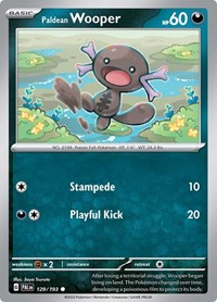 Paldean Wooper - 129/193 (129/193) [SV02 Paldea Evolved]