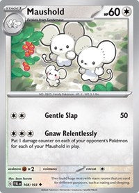 Maushold (168/193) [SV02 Paldea Evolved]