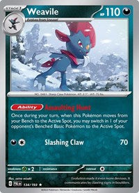 Weavile (134/193) [SV02 Paldea Evolved]