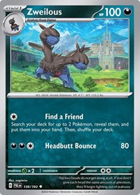 Zweilous (139/193) [SV02 Paldea Evolved]