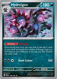 Hydreigon (140/193) [SV02 Paldea Evolved]